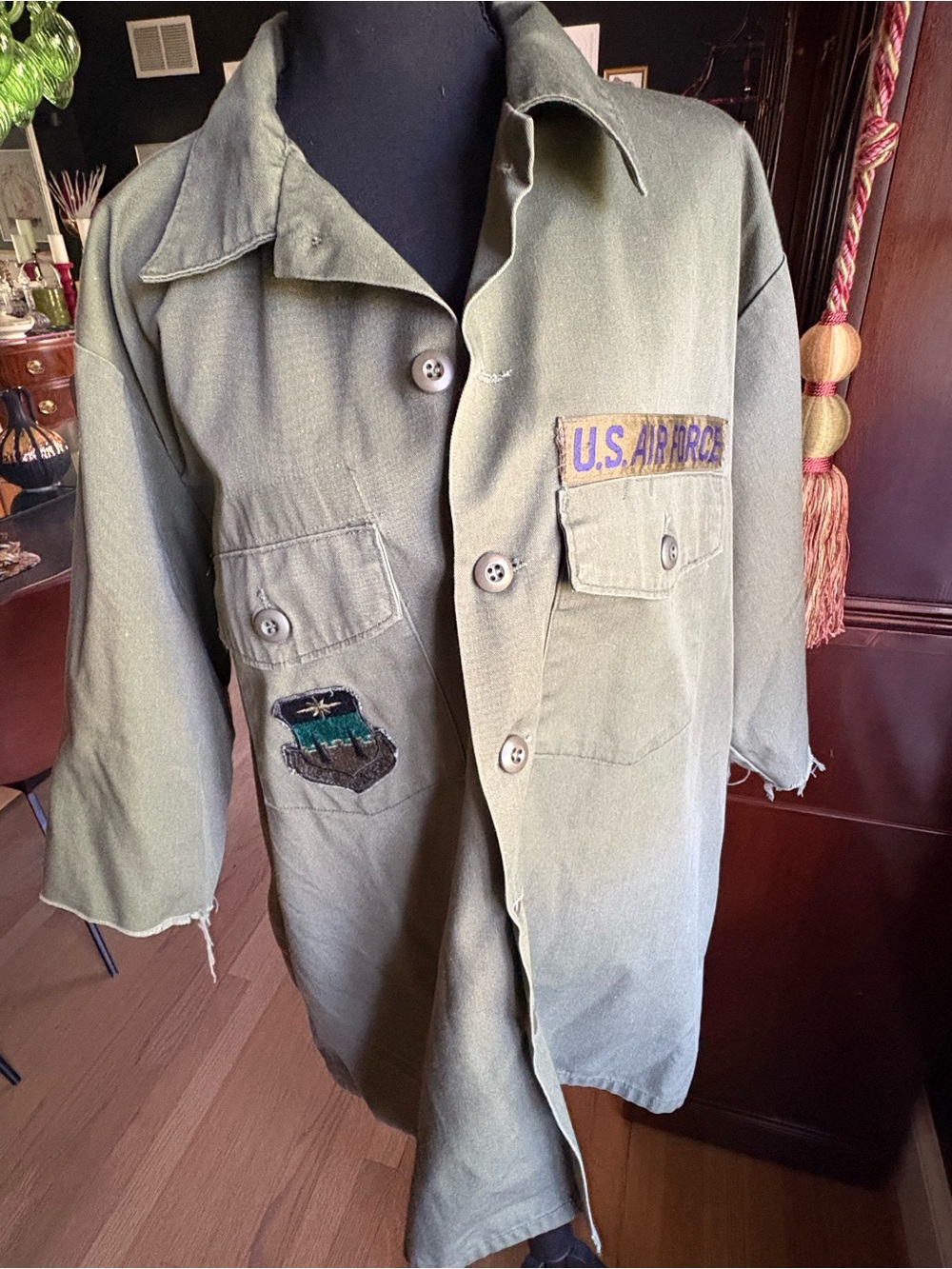 U.S. Air Force Vintage Olive Utility Jacket